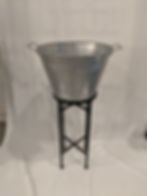 Galvanized Ice Tub w/stand