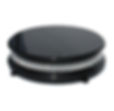 18 round black cake stand