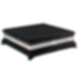 18 Square black cake stand