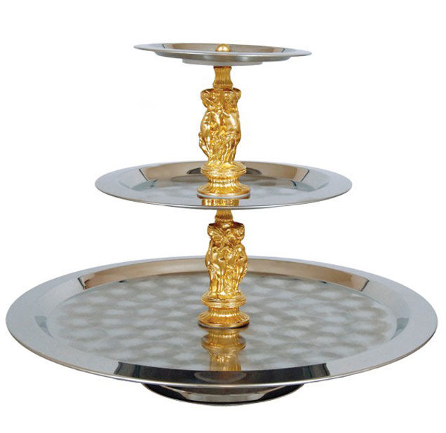 Stainless Steel 3 tiered tray