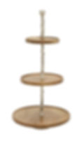 3 Tiered Wood Stand