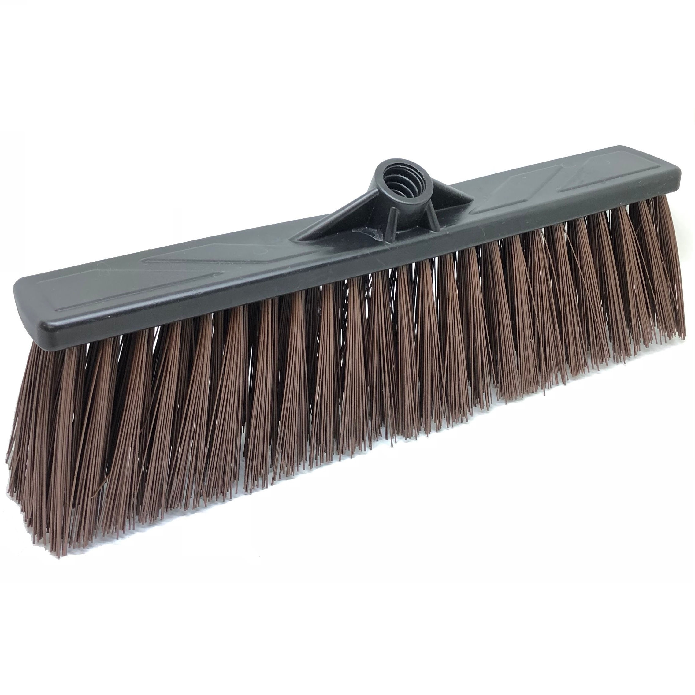 VASSOURA GARI CERDA RÍGIDA 40cm COM CABO DUPLAS