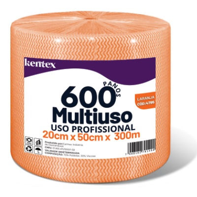 Miniatura: PANO MULTIUSO ROLO 20cm X 300mt 600un KENTEX