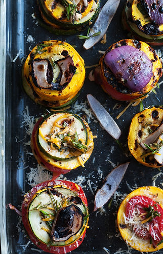 Grilled Antipasti Canapes