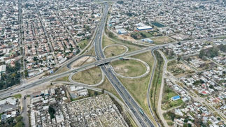 Tras las gestiones de Abella se completó la reparación de los cuatro rulos de Ruta 6 y Panamericana