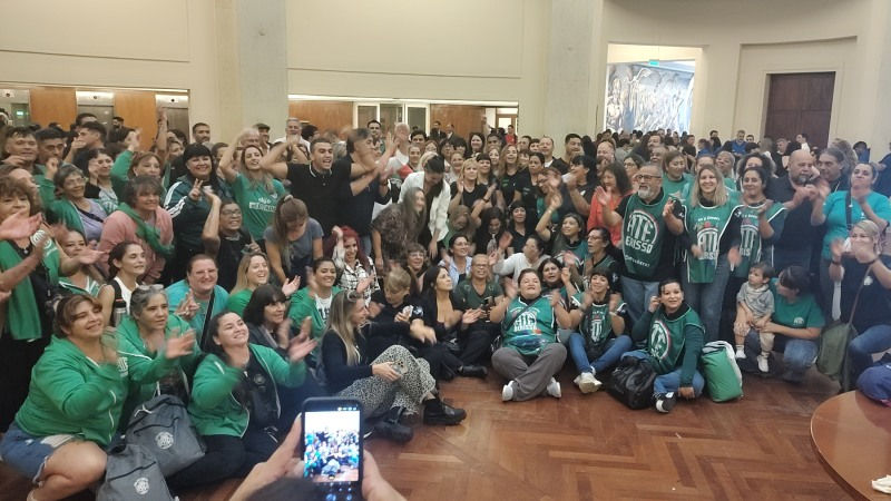 Patricia Acosta participó del CoSaPro en representación de ATE Campana