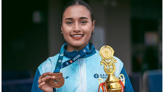 Angelina Muga y Manuel Vilela brillaron en el Campeonato Iberoamericano U20