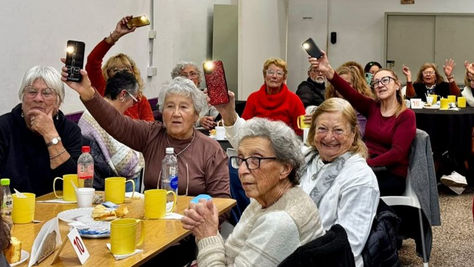El encuentro de “Café con A.L.MA.” de mayo también se desarrolló con gran convocatoria