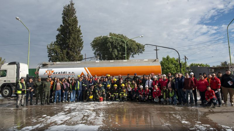 El Municipio acompañó la realización de un nuevo simulacro del Comité Zonal