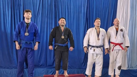 Atletas del Club Ciudad se destacaron en el Campeonato Nacional de Jiu Jitsu