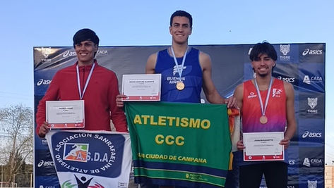 Tres atletas del Club Ciudad se consagraron Campeones Nacionales U23