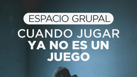 Invitan a participar de un espacio grupal para personas que atraviesan dificultades con el juego o la tecnología