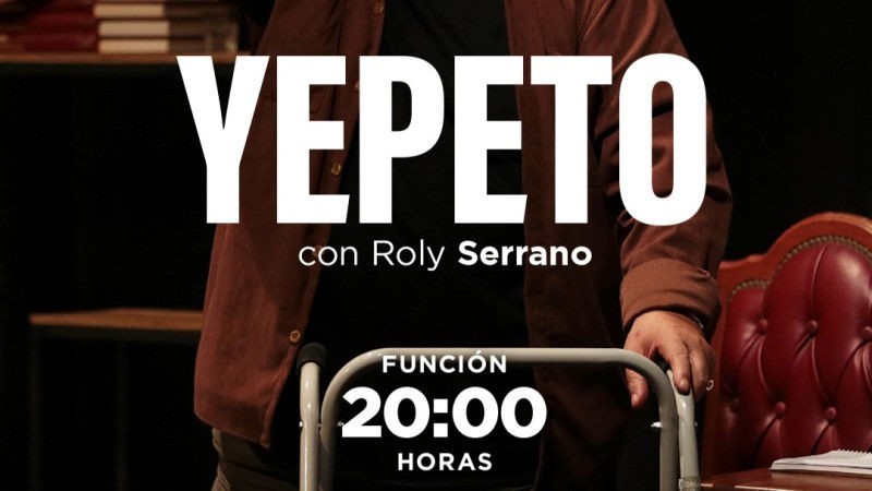 Yepeto, con Roly Serrano, será el gran cierre del Festival de Teatro de Campana