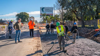 Abella sobre la obra de acceso directo al Parque Industrial: “Es clave para que Campana siga atrayendo inversiones”