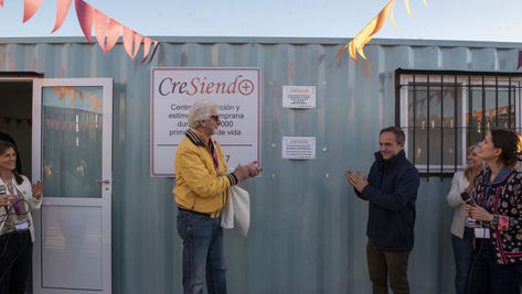 El Intendente acompañó la inauguración de la sede de la asociación civil “CreSiendo”