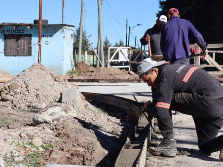 Con la finalización de Lavezzari, ya son 19 las calles pavimentadas en Don Francisco