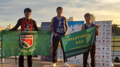 Tres atletas del Club Ciudad se coronaron Campeones Nacionales