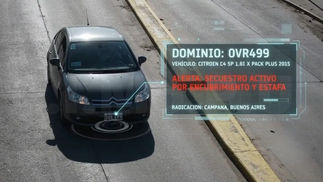 Gracias a las lectoras de patentes del Municipio, en minutos se detuvo a un auto con pedido de secuestro y a su conductor