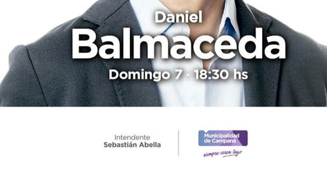 El historiador Daniel Balmaceda será otra de las grandes presencias en la Feria del Libro de Campana