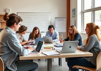 Create a realistic, professional website image for a secondary school Professional Develop