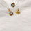 Thumbnail: Mogra Kundan Pendant Set (3 Colors)