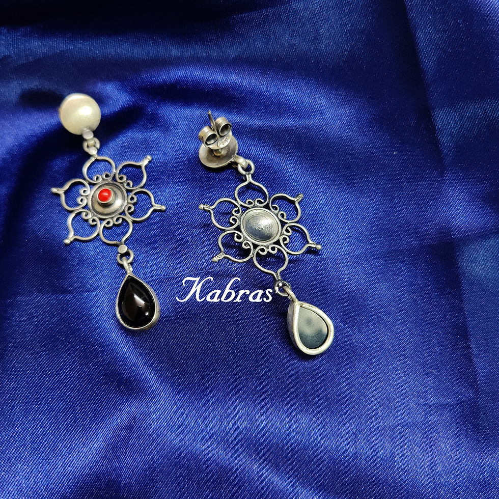 Thumbnail: Tribal Floral Earrings