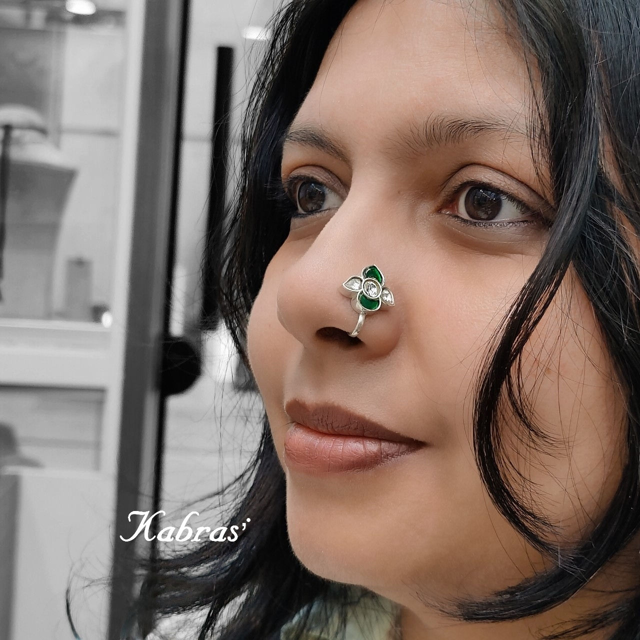 Bud Kundan Clip On (3 Colors)