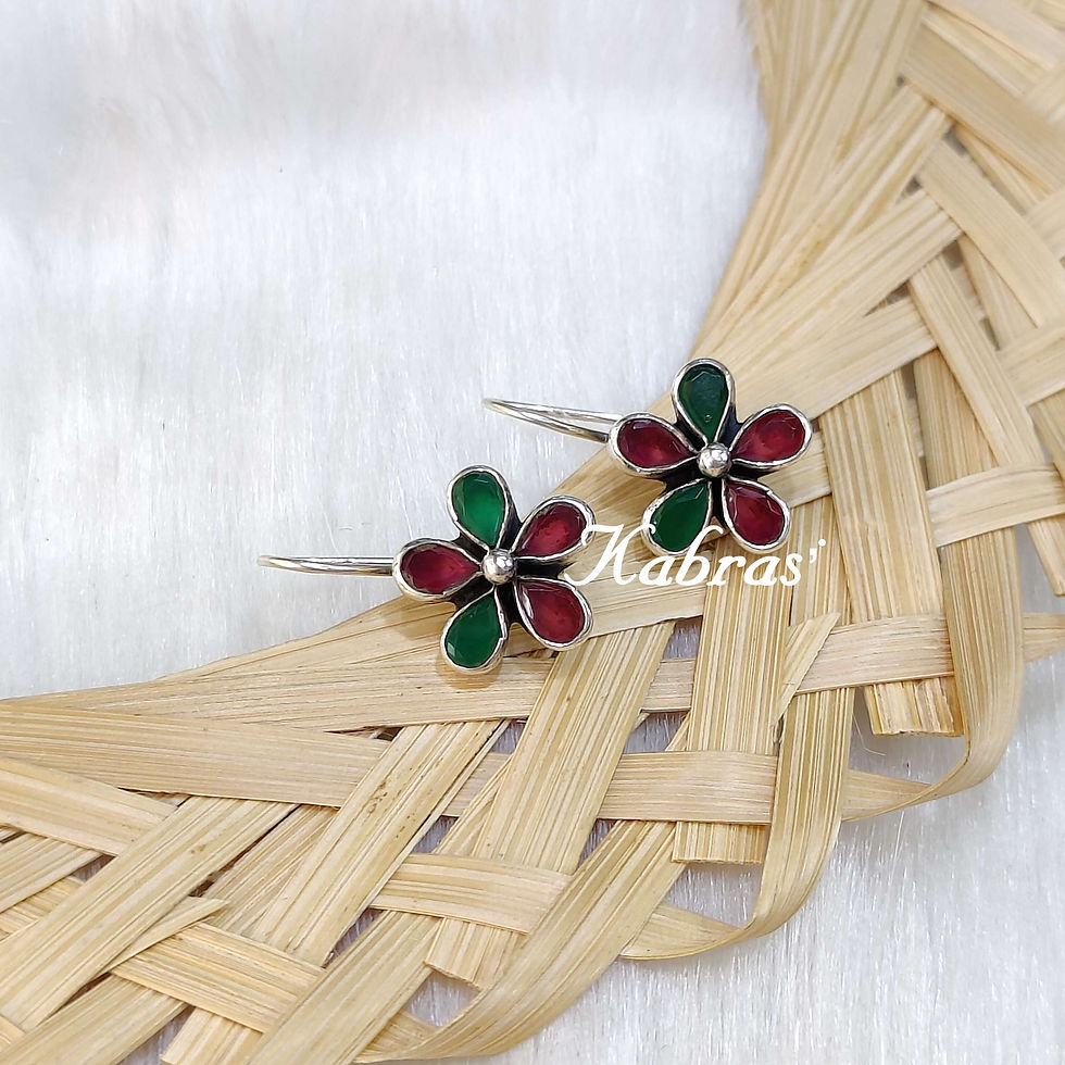 Thumbnail: Floral Danglers (11 Colors)