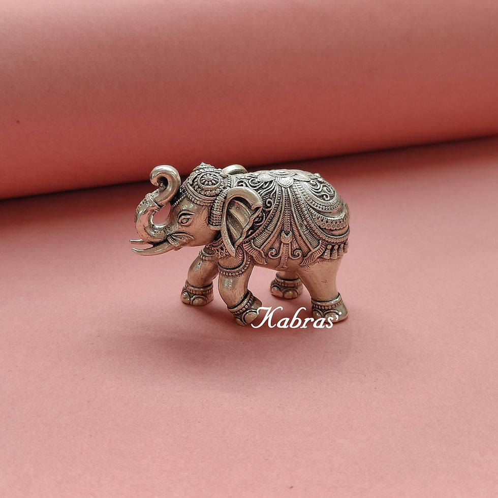 Thumbnail: Silver Elephant (3 Sizes)