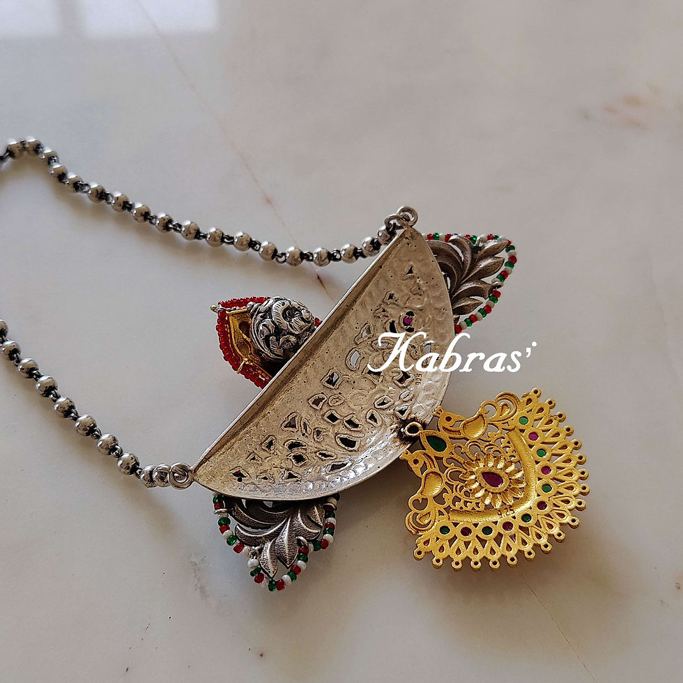Thumbnail: Rajwada Laxmi Long Necklace