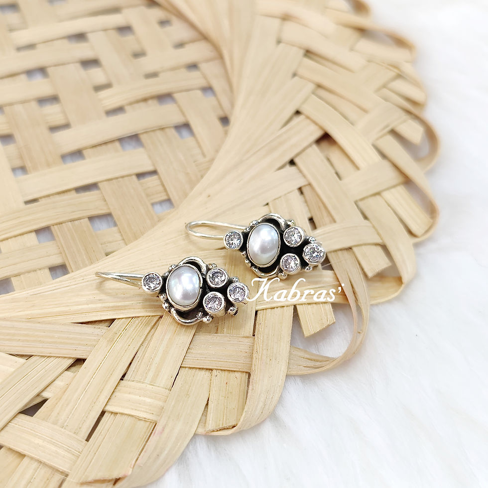 Thumbnail: Dot Oval Danglers