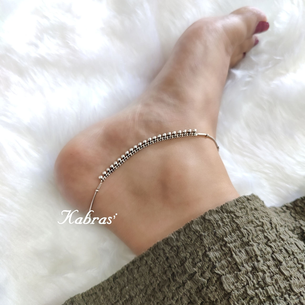 Drop Dot Anklet