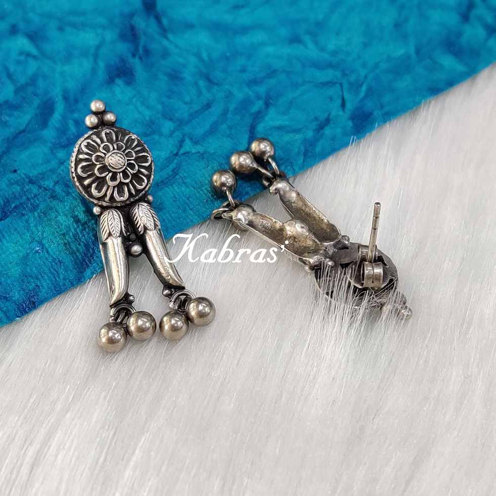 Thumbnail: Bud Ghungroo Necklace Set
