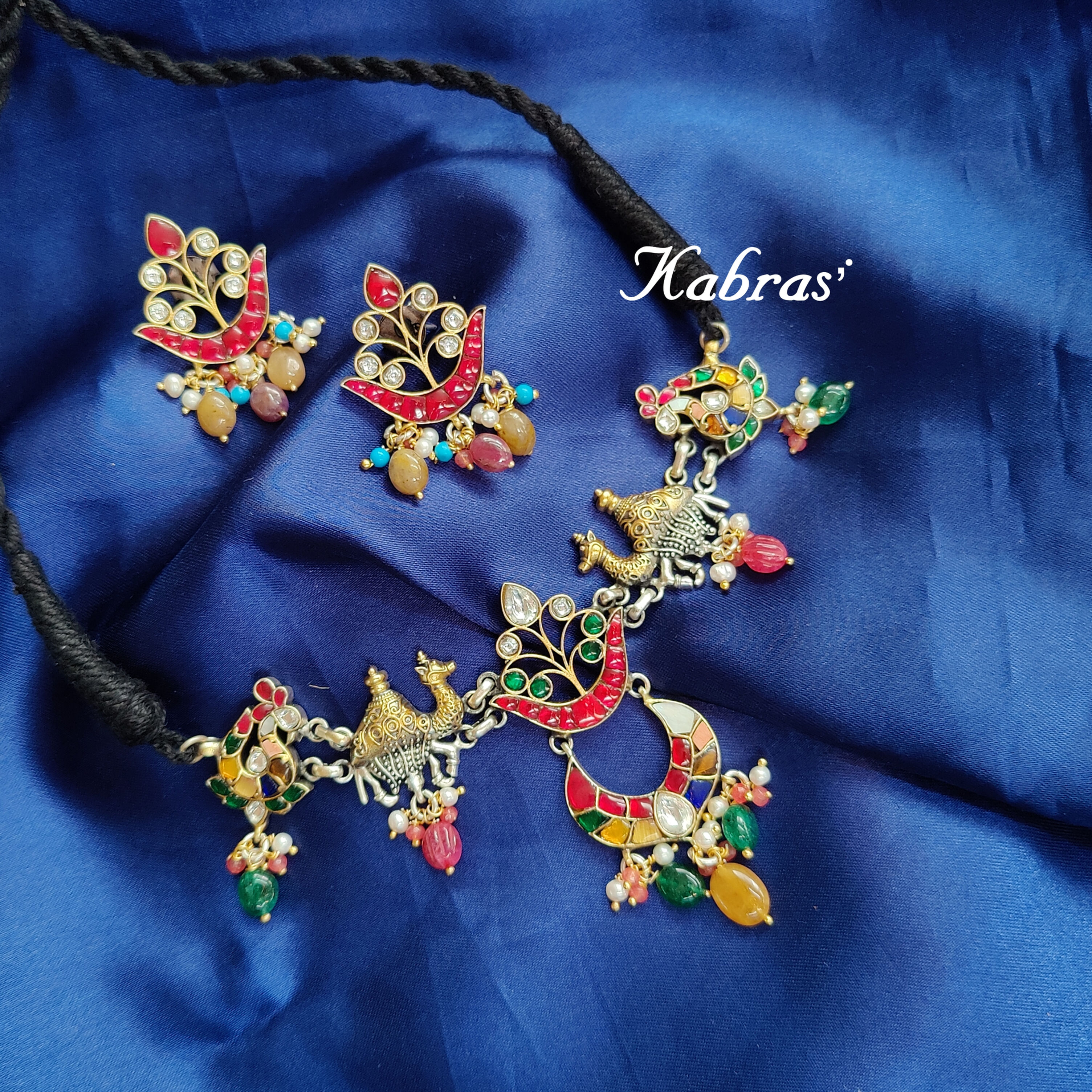 GJ Desert Chandra Necklace Set