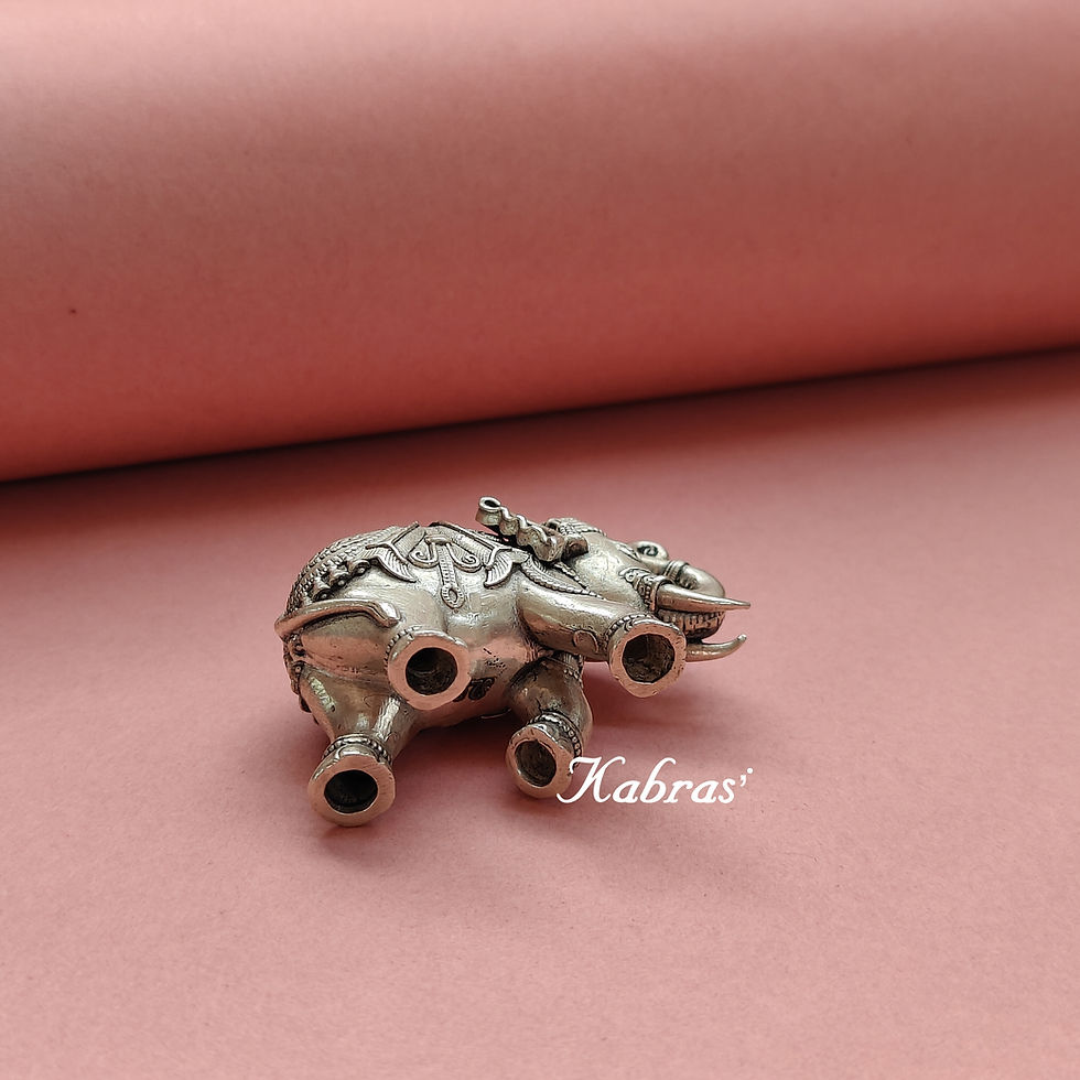 Thumbnail: Silver Elephant (3 Sizes)