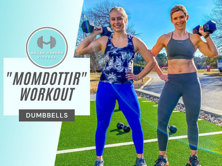 Total Body Dumbbell Workout with my Daughter