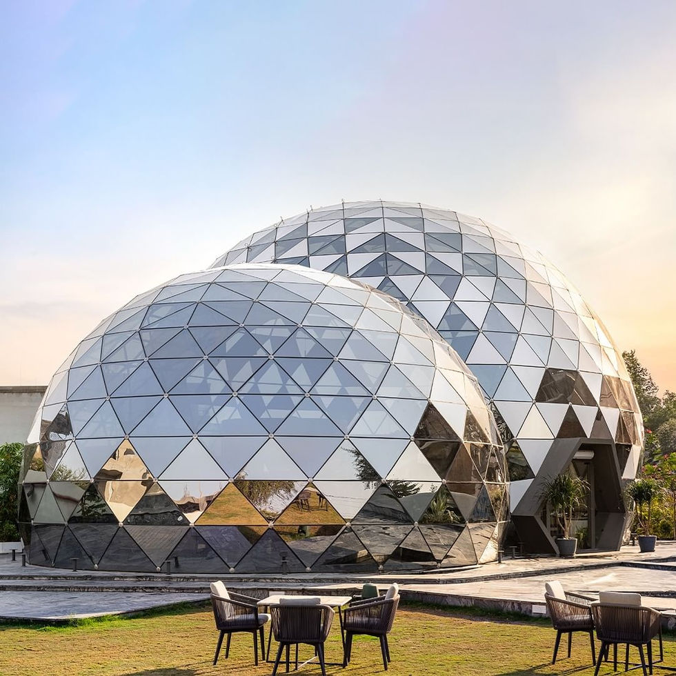 MOST STUNNING GEODESIC DOME PROJECT IN INDIA