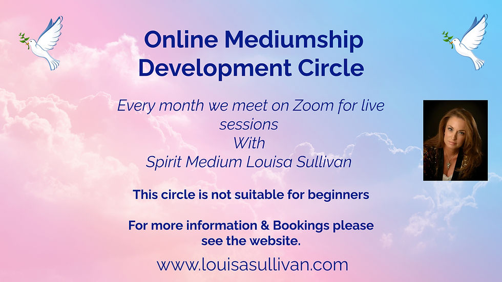 Online Mediumship Development Circle