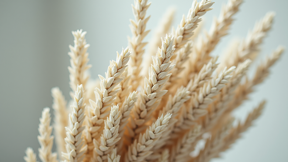 Close-up view of white sage bundle for smudging