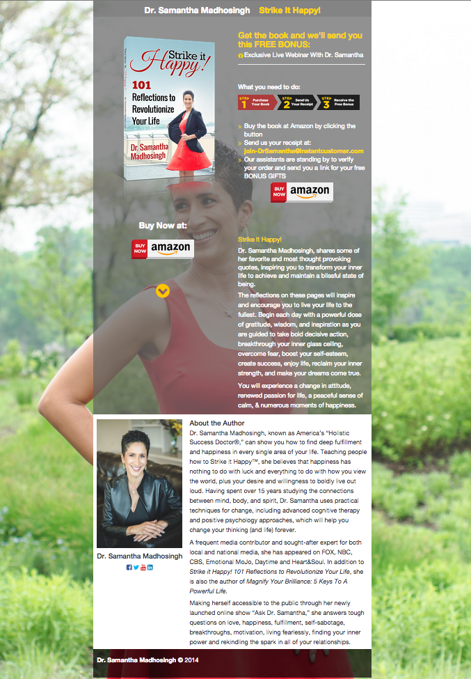 Holistic Success Doctor Author Page