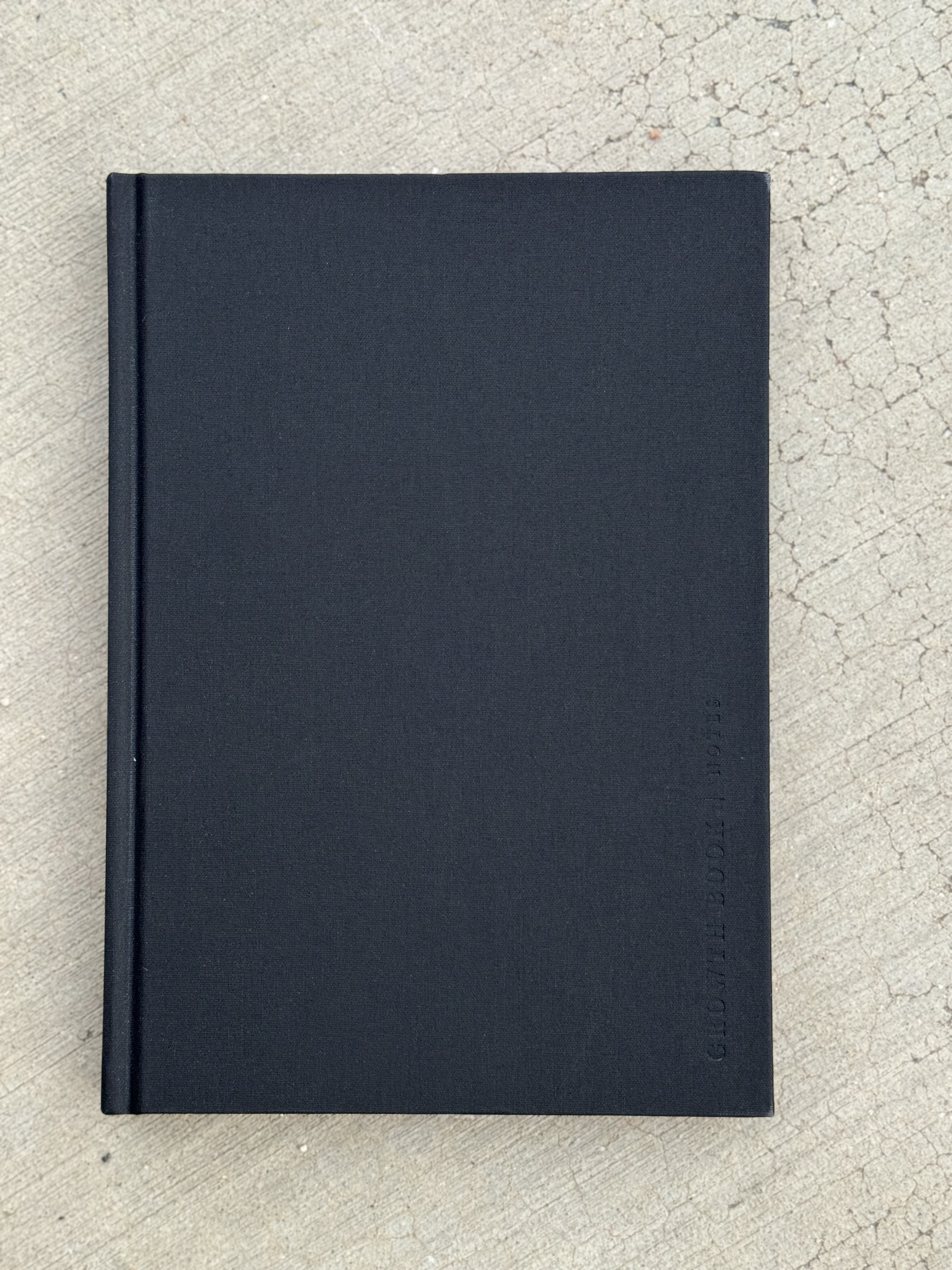 Growth Book - Midnight (water resistant)