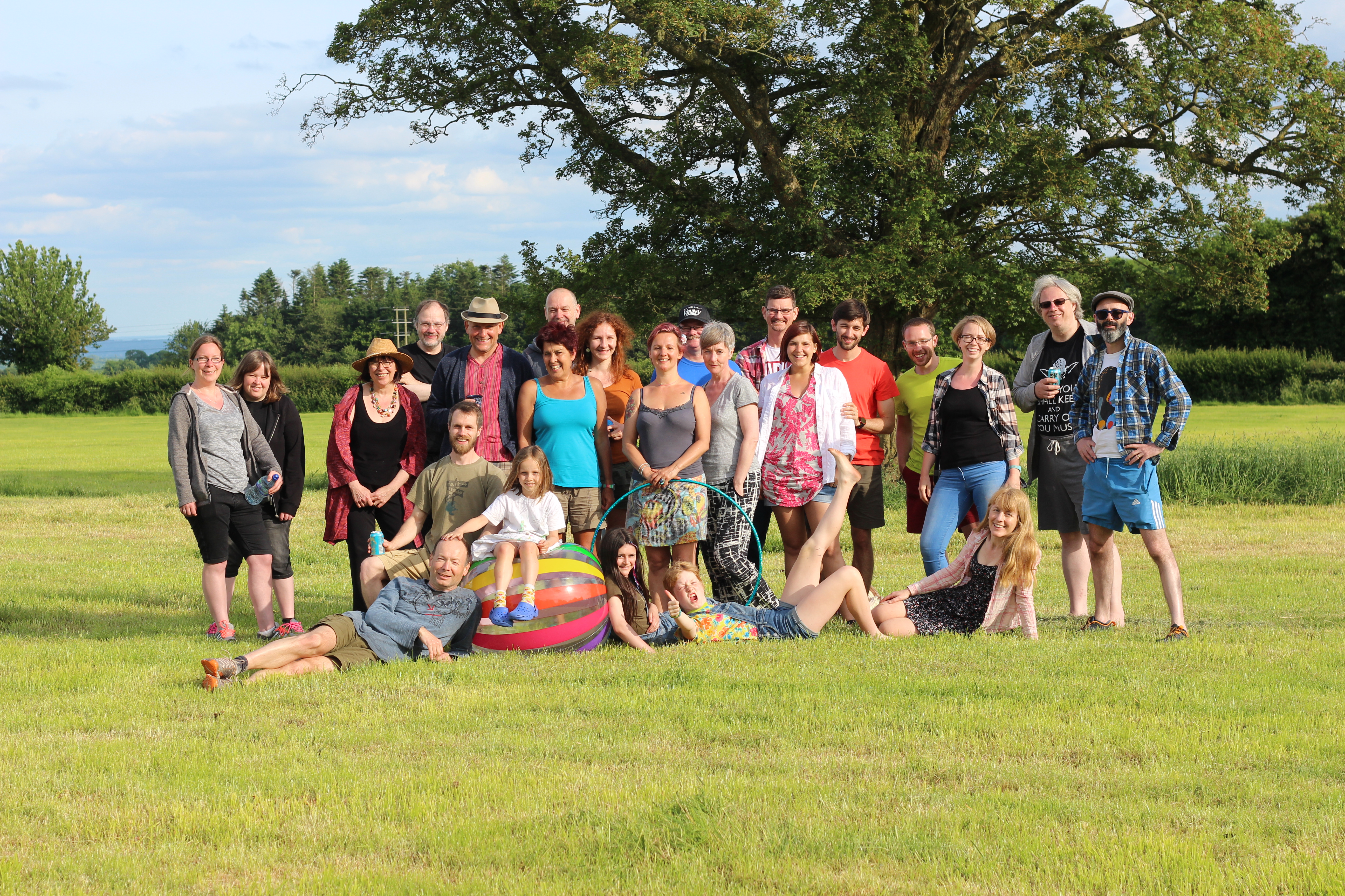 We assembled in a field one day...