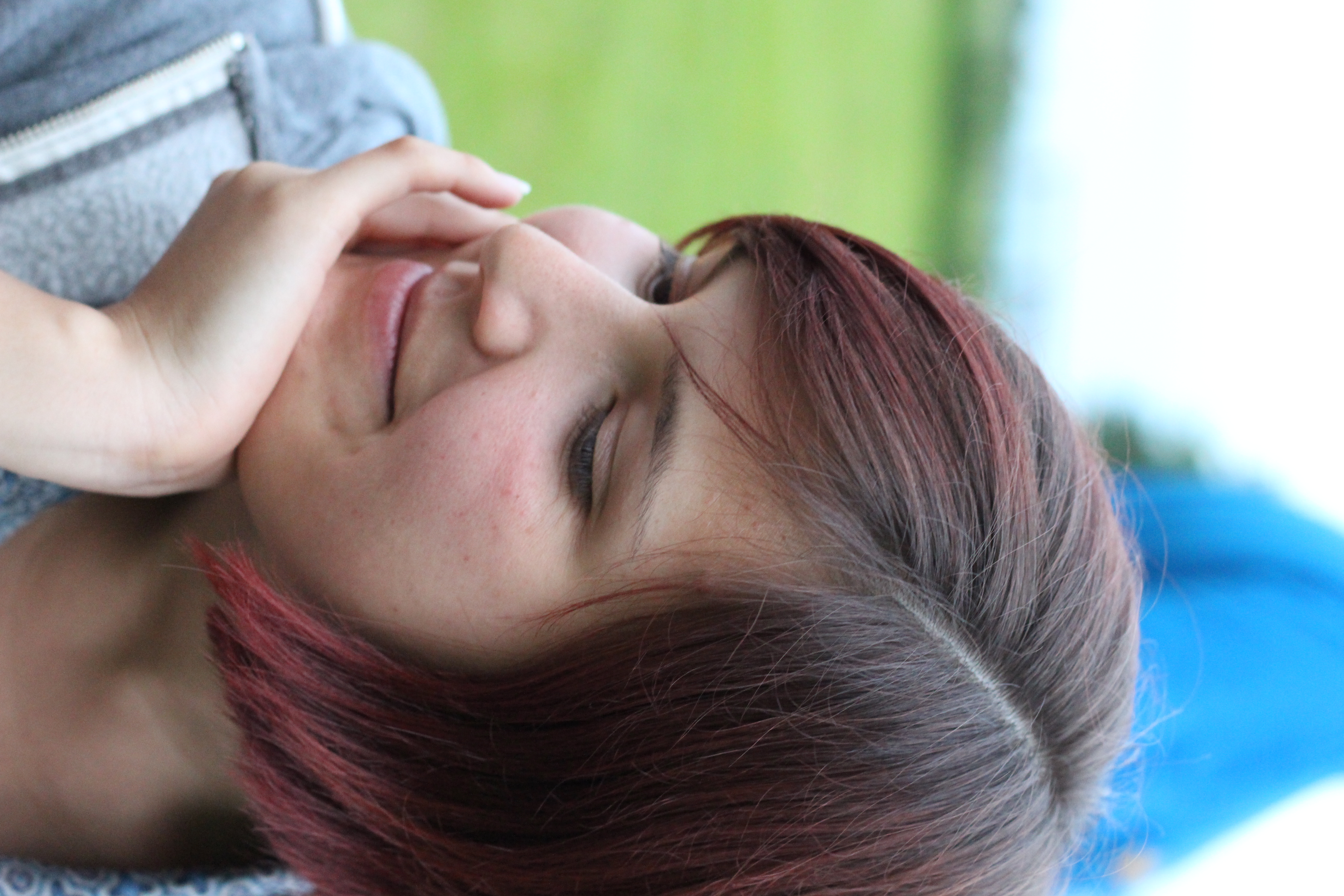 Natalie's head needs some adjustment