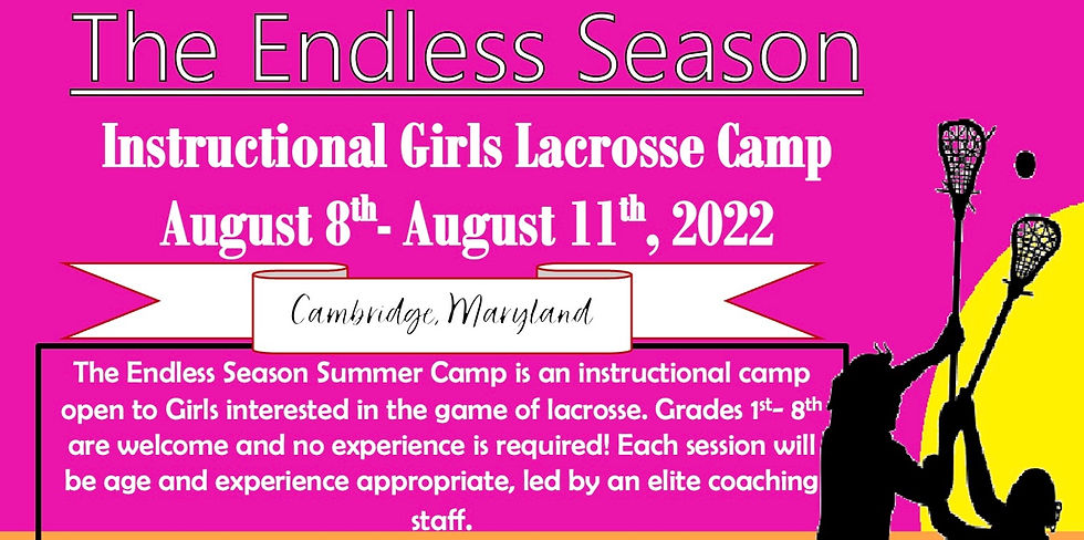 Endless Season Girls Lacrosse Camp, Cambridge
