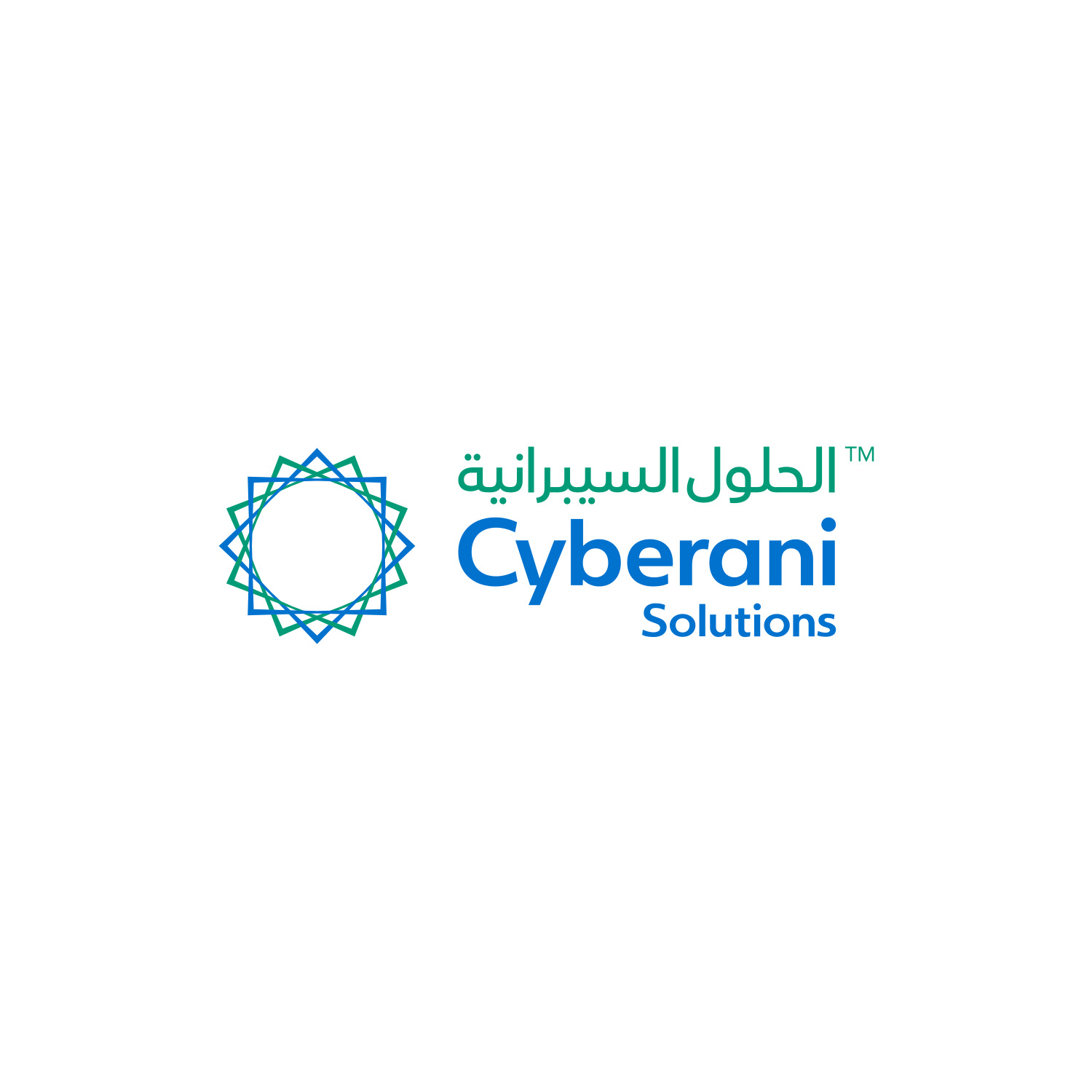 Cyberani logo on white