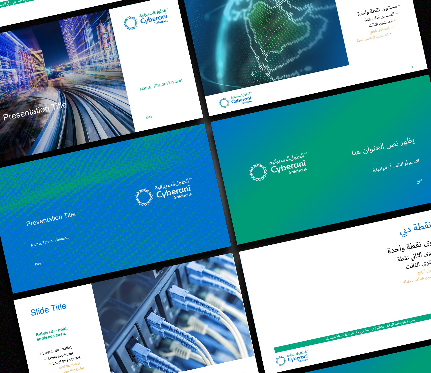 Multilingual PowerPoint Templates