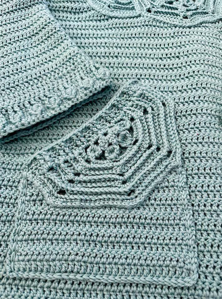 Thumbnail: Alpina long sweater/dress | Crochet Pattern