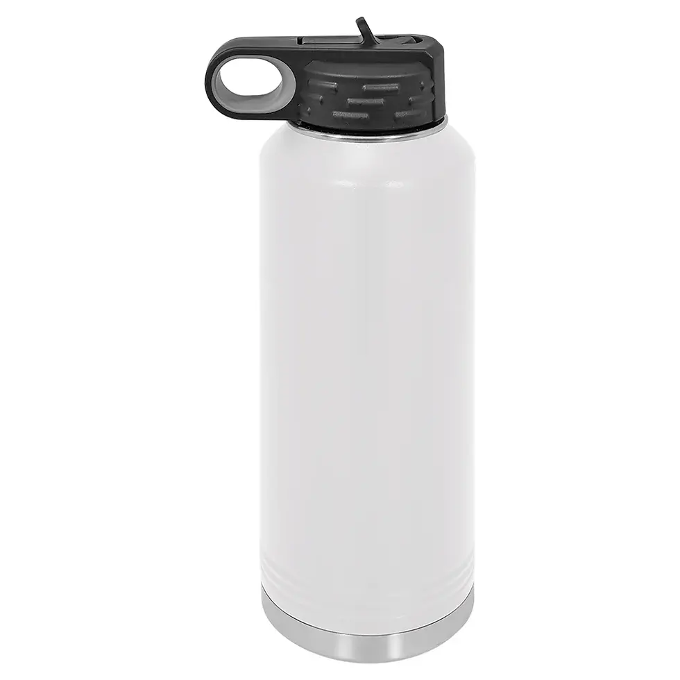 Polar Camel 40 oz Water Bottle — White