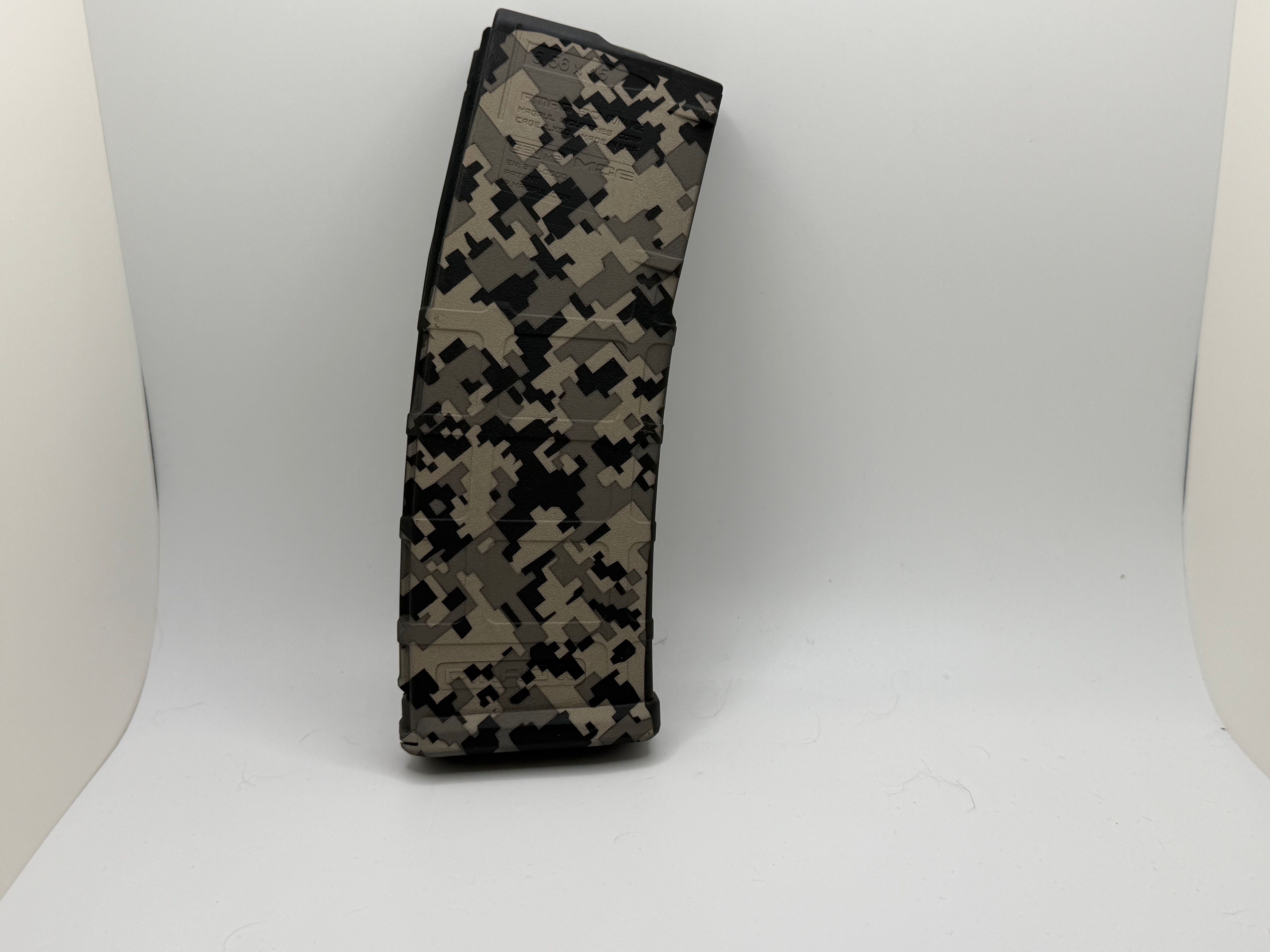 Laser engraved ready-made Black PMags — Foundry Engraving, Pensacola FL