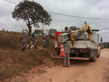 Comunidade Terapêutica conquista sua  rede própria de energia elétrica.